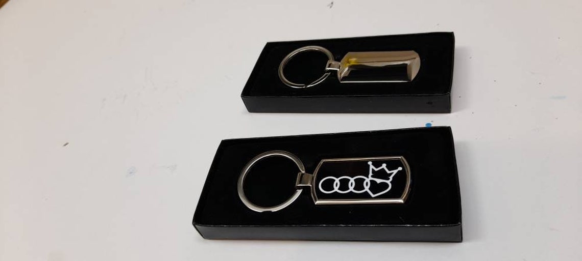 Audi Liebe Ringe Schlüsselanhänger Geschenk Geburtstag Chrom Etsy.de