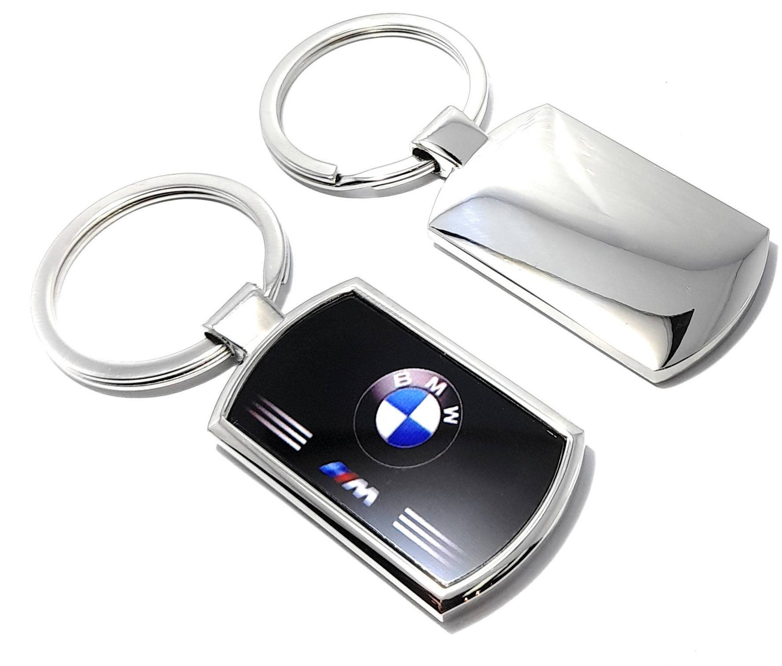 Bmw Keyring Gift Birthday Chrome Metal Keying With Free Gift Etsy