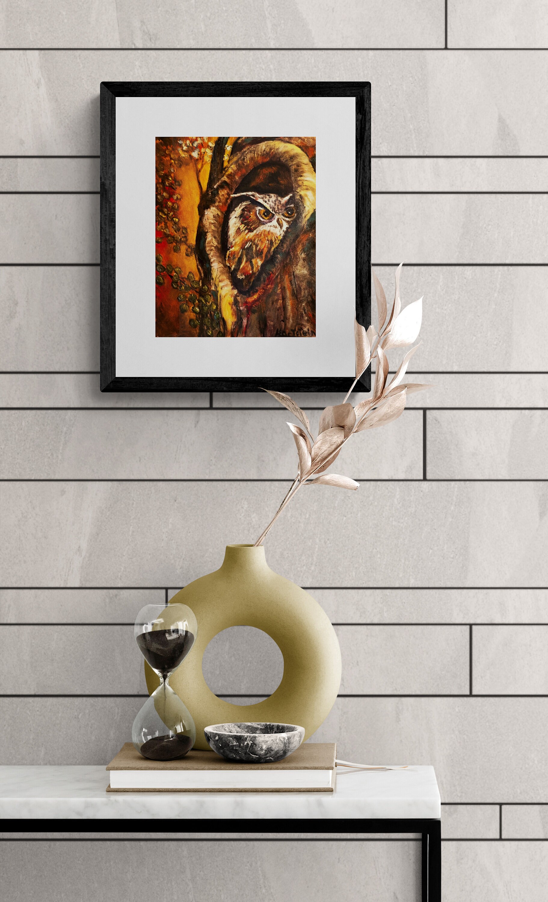 Dont Give A Hoot Original Art - Etsy