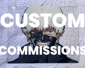 Tokyo Ghoul Painting Etsy Tokyo Ghoul Painting Etsy