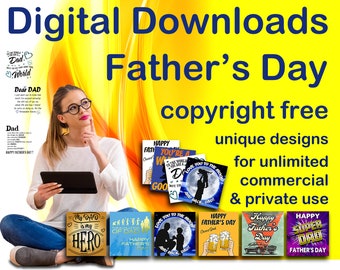 Fathers Day SVG digital downloads for sublimation printing on mugs T Shirts, copyright free SVG PNG Pdf Jpg designs for craft cutting decal.