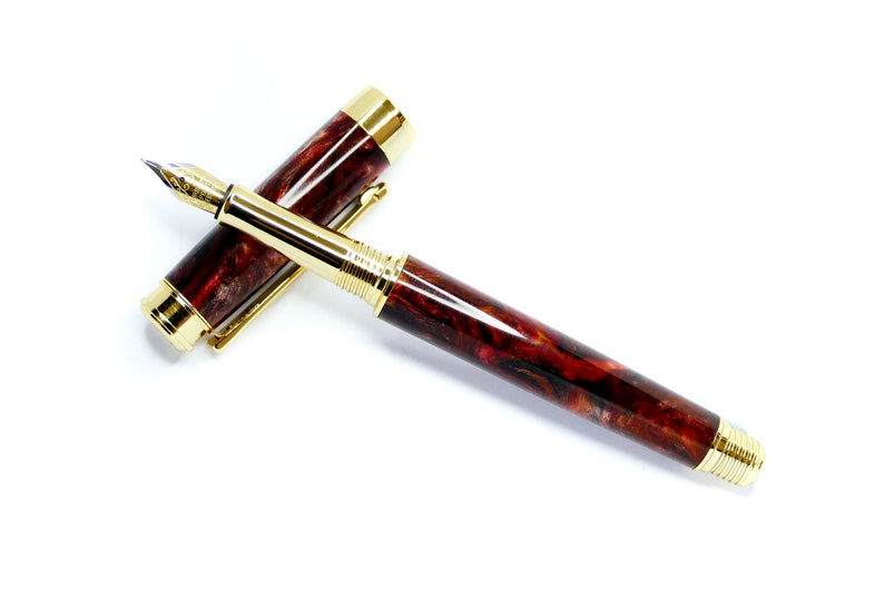 Fountain pen Leveche unique writers gift for him Sales for sale birthday Detroit Mall