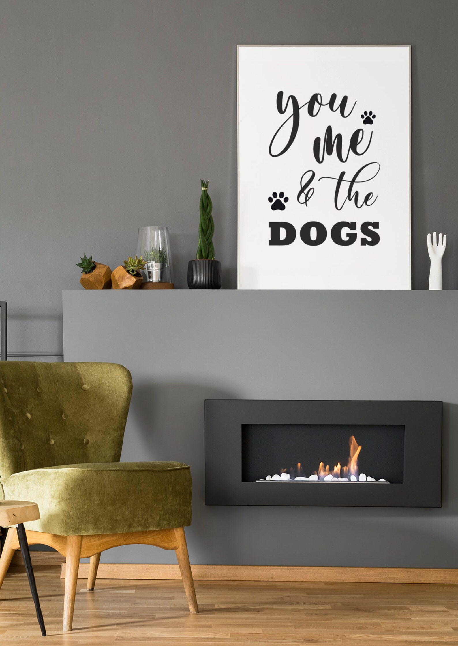 You Me and the Dogs Print Wall Art Wall Print Home Decor Etsy New Zealand