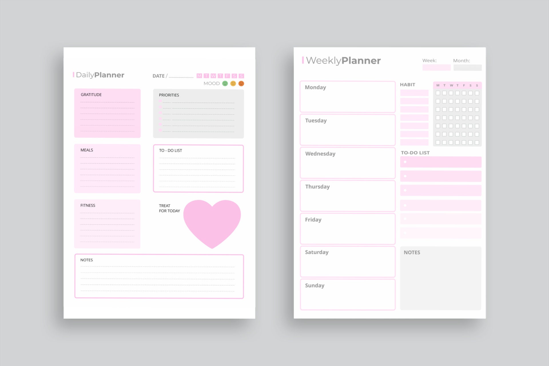 day-week-planner-template-weekly-day-week-bundle-instant-download-pdf