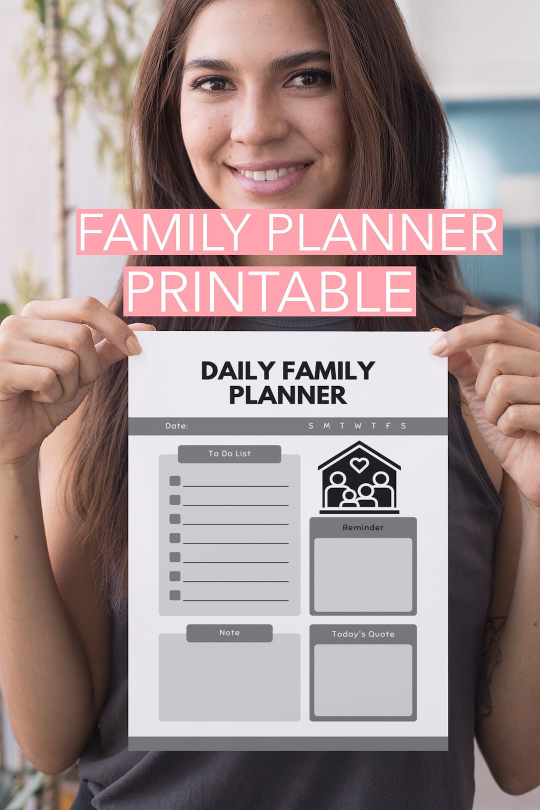 Printable Family Planner for Busy Moms and Dads | Effortless Family ...