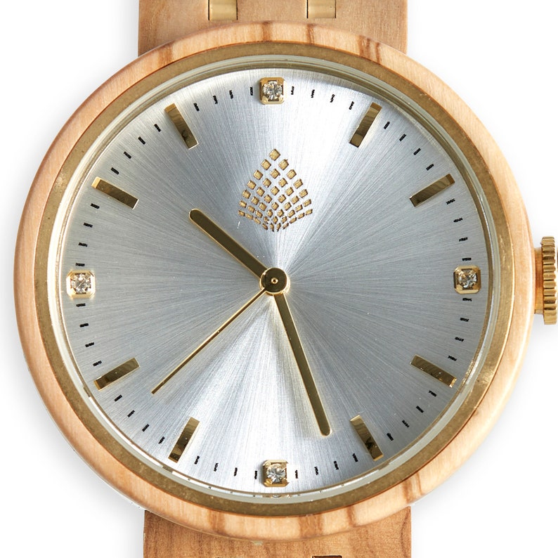 The Teak Handmade Natural Wood Wristwatch image 5