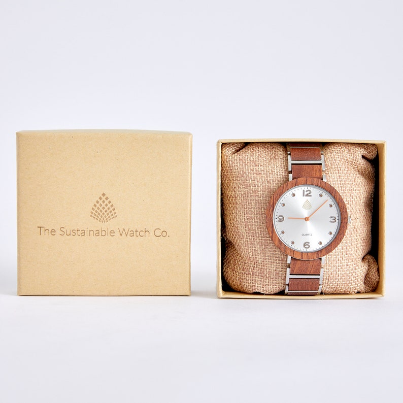 The Elm Handmade Wood Watch for Women image 2