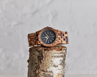 The Yew - Handgemaakt houten horloge voor heren