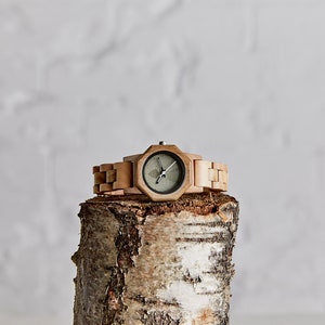 The Willow Handmade Wood Watch for Women image 1