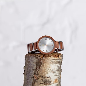 The Elm Handmade Wood Watch for Women image 1
