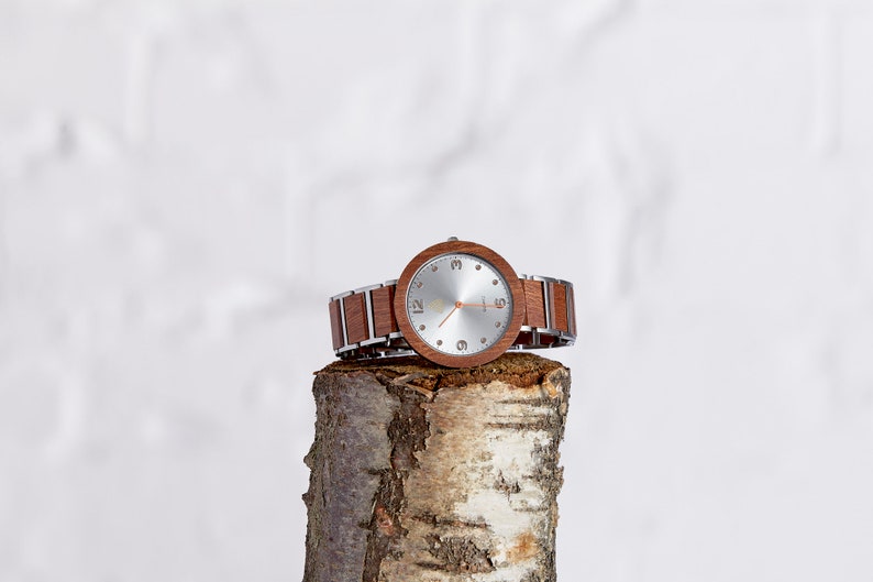 The Elm Handmade Wood Watch for Women image 1