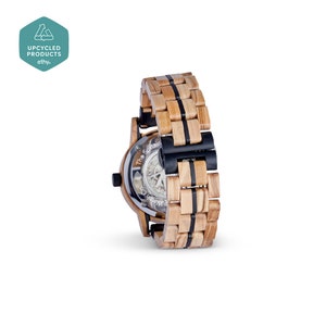 The Sycamore Mechanical Wood Watch for Men image 5
