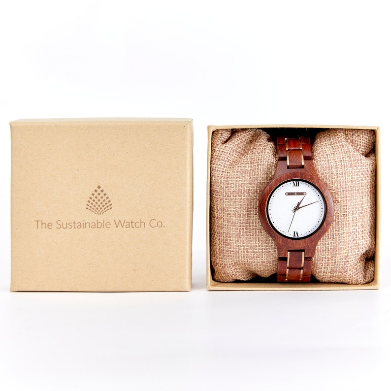 The Magnolia Handmade Wood Watch for Women image 2