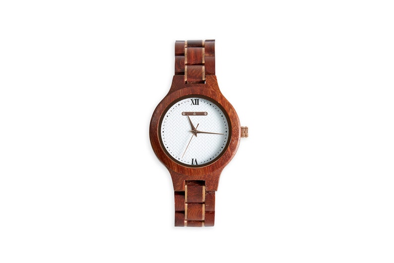 The Magnolia Handmade Wood Watch for Women image 3