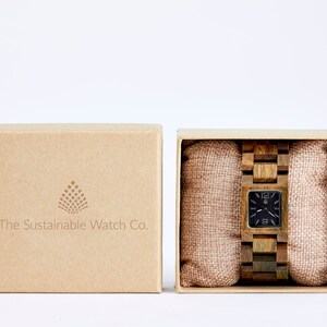 The Ash Handmade Wood Watch for Women image 2