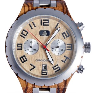 The Sandalwood Handmade Wood Watch for Men image 5