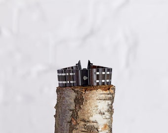 Ebony - Bracelet de montre Apple en bois naturel recyclé fait main