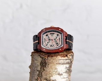 The Mahogany - Mechanical Wood Watch for Men