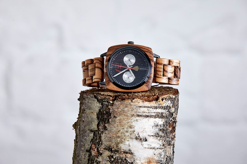 The Oak Handmade Wood Watch for Men image 1