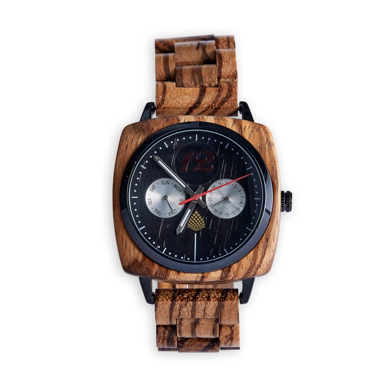 The Oak Handmade Wood Watch for Men image 3