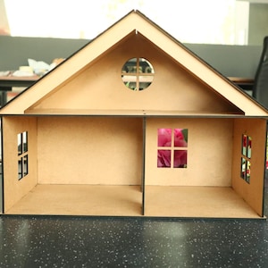 Wooden dollhouse - Etsy 日本