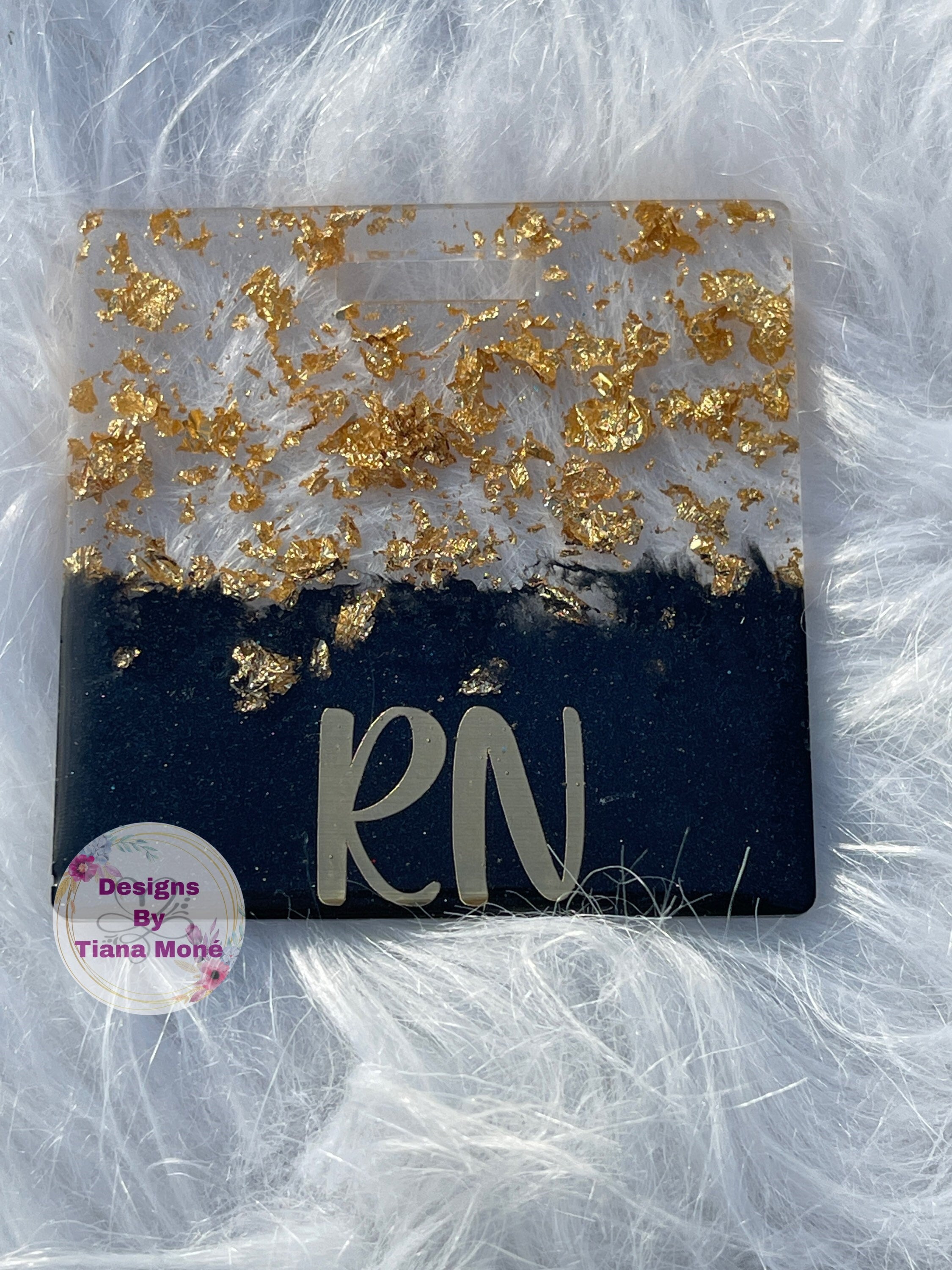 Ombré Badge Buddy with Foil