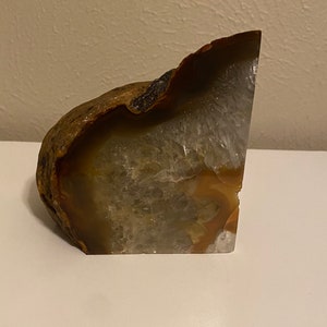 Brown and Black Agate