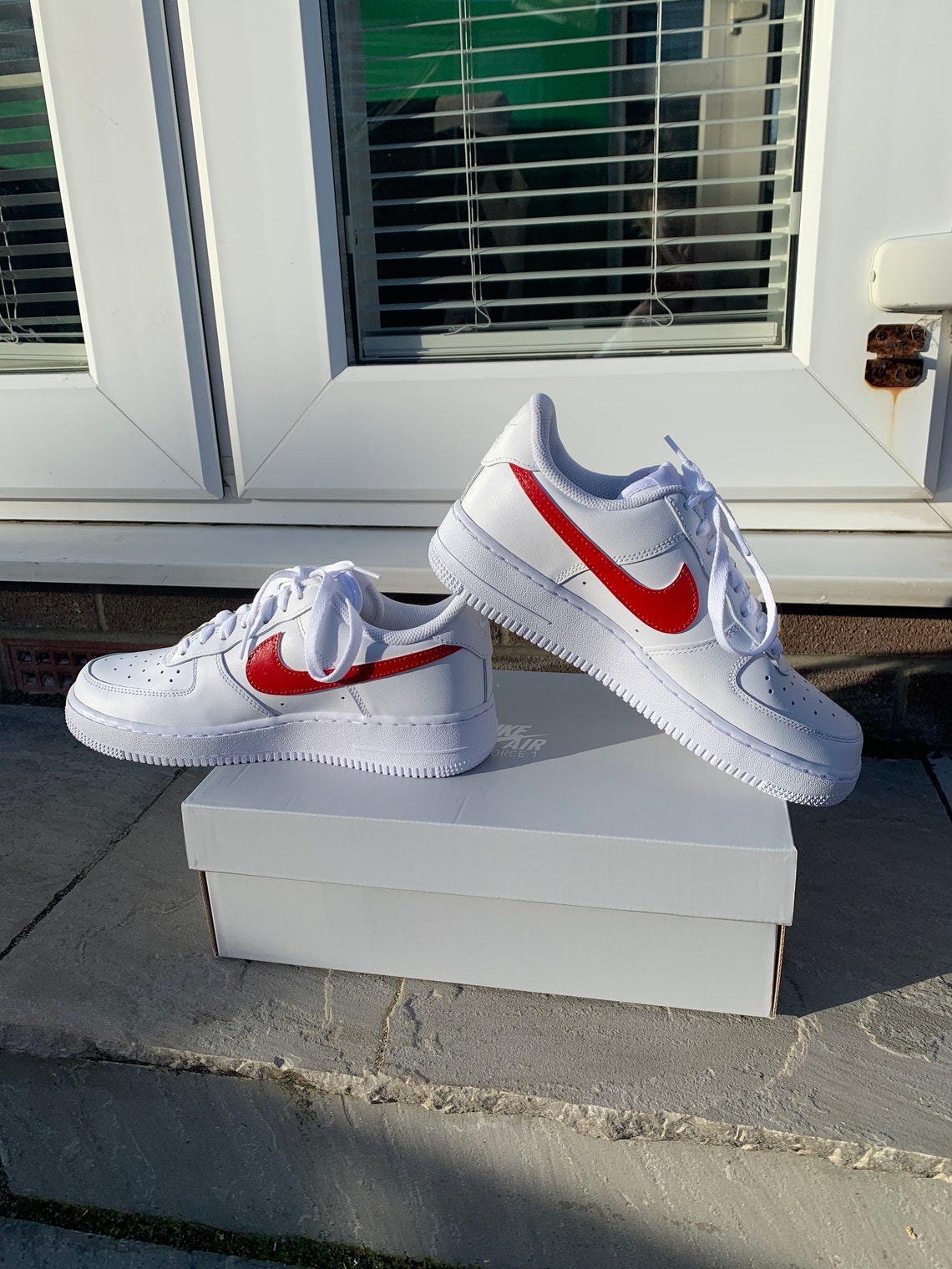 Custom Nike Air Force 1 '07 Coloured Tick | Etsy