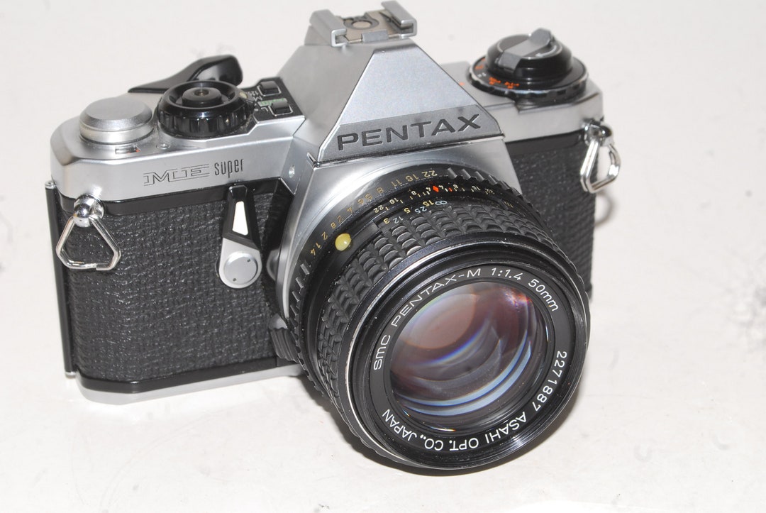 アサヒ　ペンタックス　ME 50mm f1.4 Asahi Pentax ME Super With F1.4 50mm Pentax Lens - Etsy