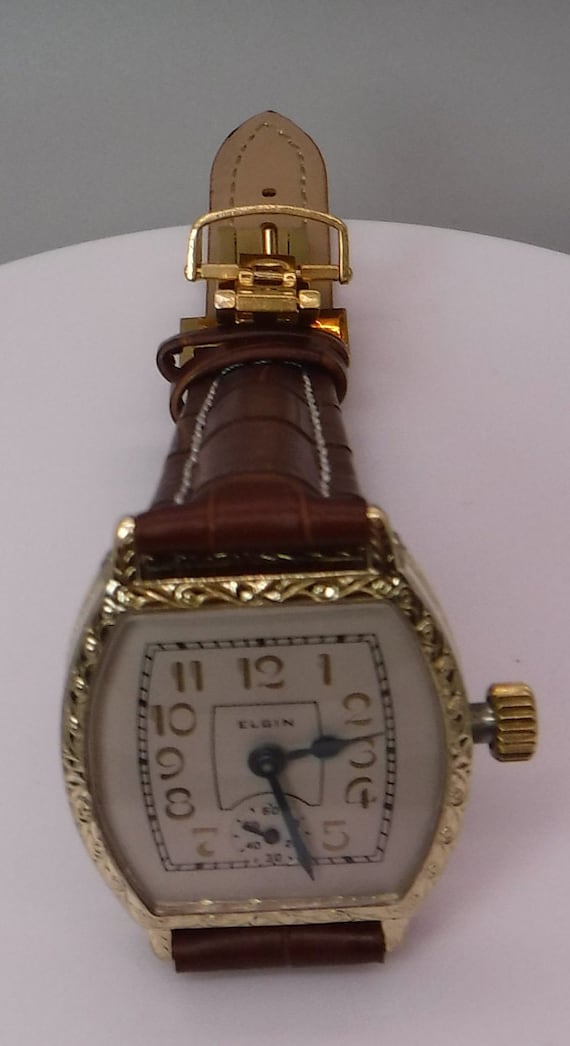 Amazing Elgin 1928 15 Jewel Art Deco Wristwatch - Etsy