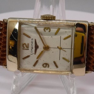 Mooie 1954 Longines 17Jewel Polshorloge