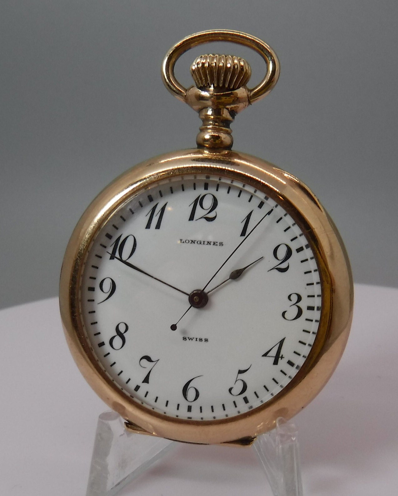 LONGINES Rare Factory Modified Center Seconds 15 Jewel Pendant / Pocket  Watch Circa 1907 - Etsy, image size:1273x1589