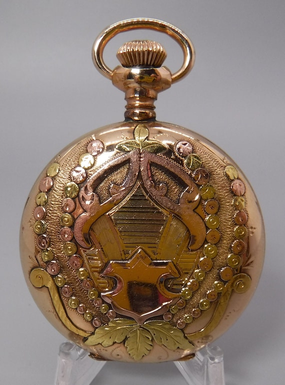 Elgin Extra Fancy Dial with Extra Fancy Multi-Col… - image 6