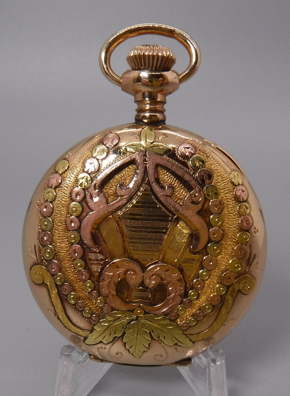 Elgin Extra Fancy Dial with Extra Fancy Multi-Col… - image 5