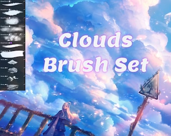 Clouds Brush Set for Procreate!