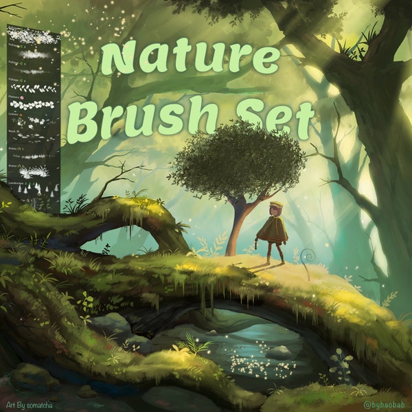 Nature Brush Set for Procreate!