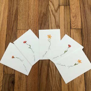 Botanical Thank you