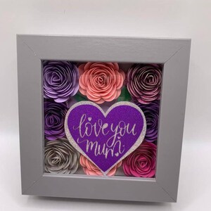 Mothers Day Floral Frame