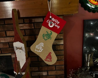 Cat Christmas Stocking for Cats, Fur Babies, Cat Parent #10