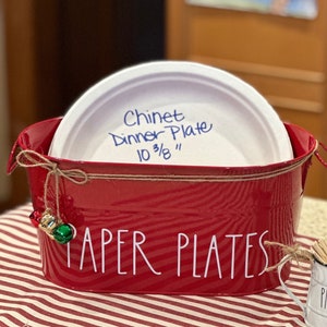 Paper Plate Dispenser