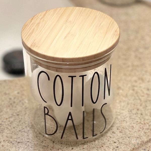 Cotton Ball Holder Etsy