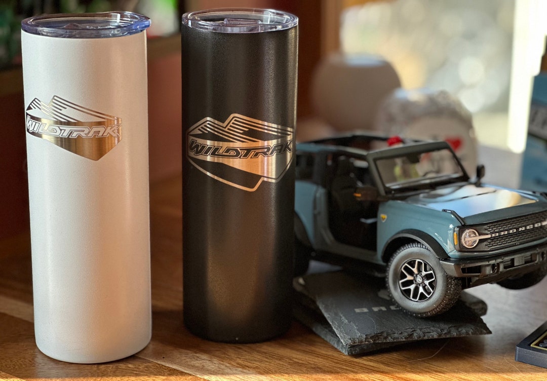 Ford Bronco Laser Engraved Trim Level Badges Tumbler Etsy