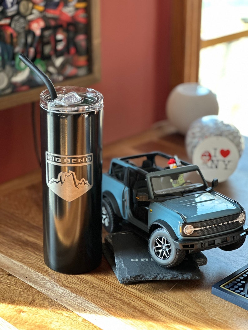 Ford Bronco Laser Engraved Trim Level Badges Tumbler Etsy