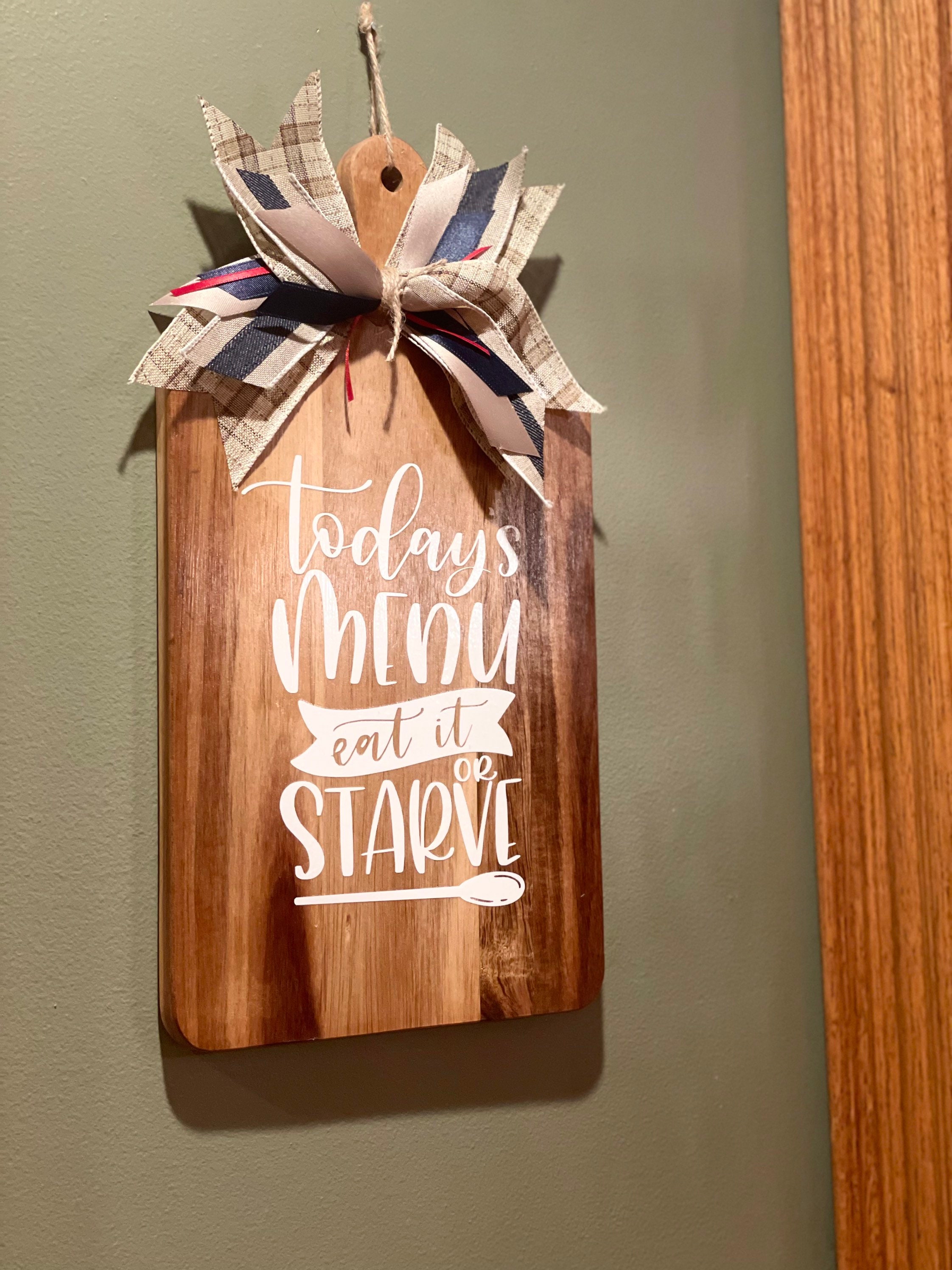 Farmhouse Decorative Cutting Board Kitchen Dining Room Etsy