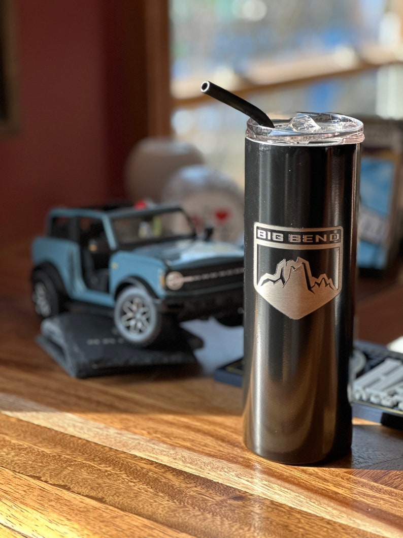 Ford Bronco Laser Engraved Trim Level Badges Tumbler Etsy