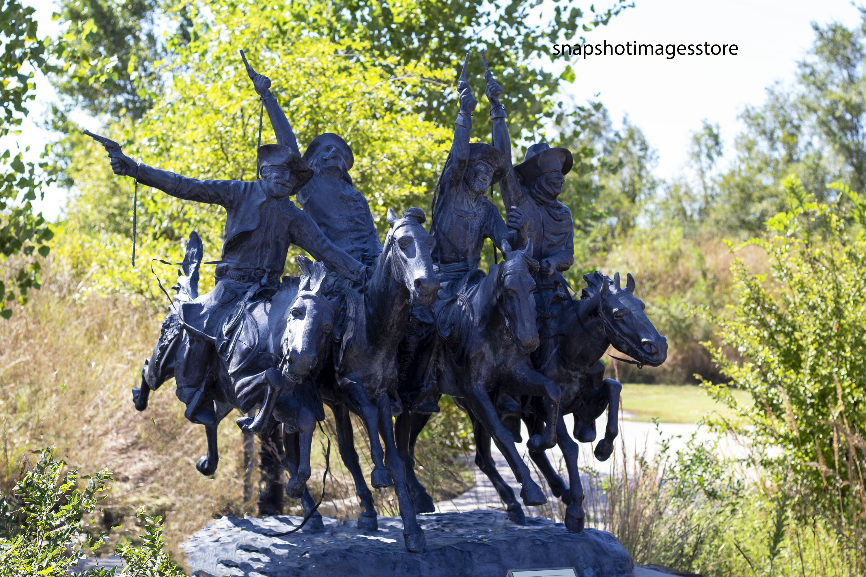 Cowboy Statue/ Cowboy Monument/ Old West/ Wall Art/ Computer - Etsy