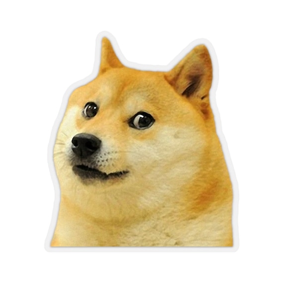 Doge Sticker Doge Dog Sticker Doge Meme Sticker Doge – Etsy