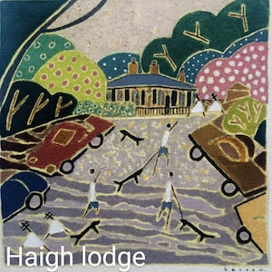 Print: The lodge, Haigh