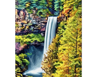 Cataratas Brandywine, Whistler - Estilo pop