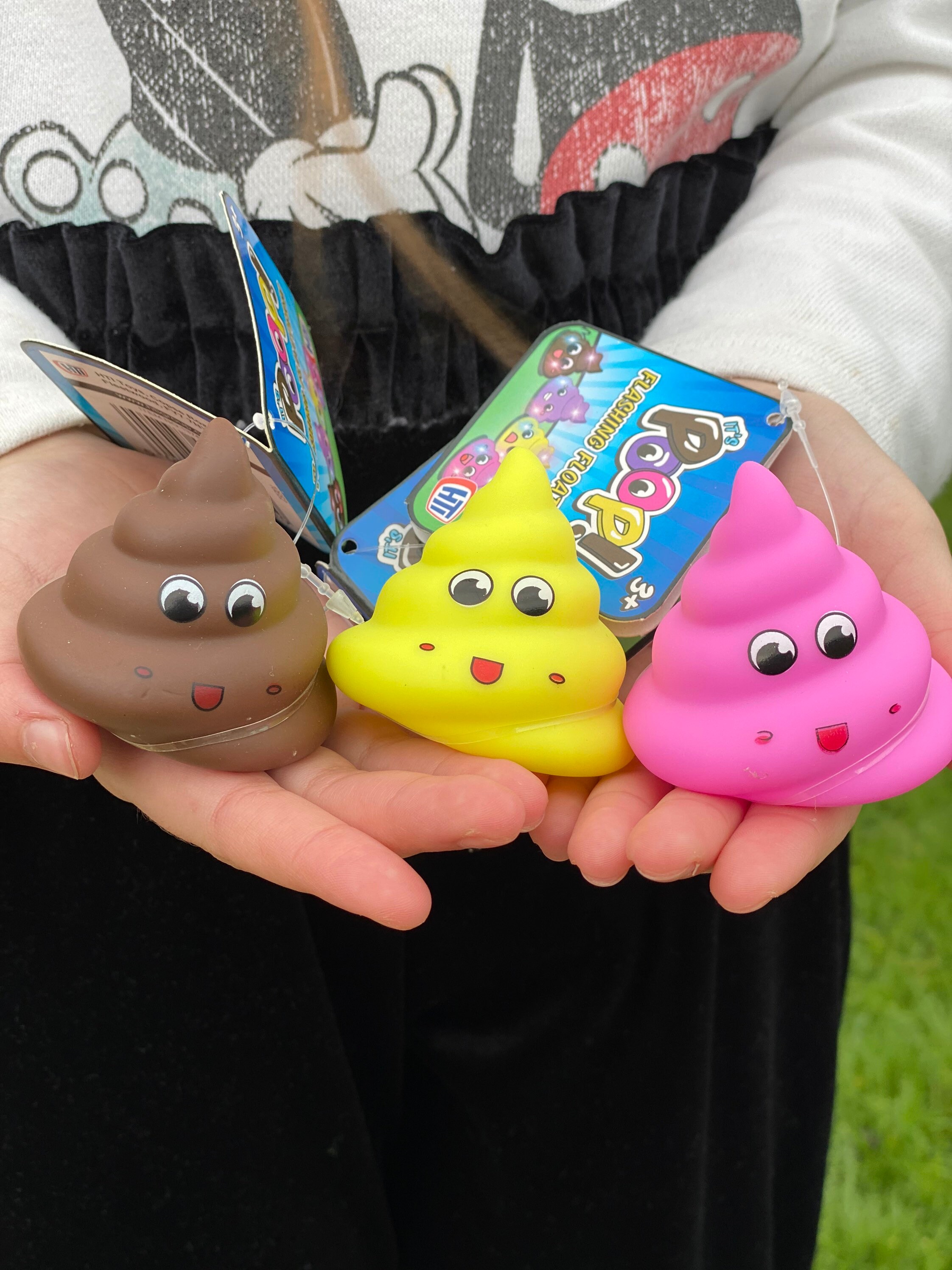 Flashing floaters poop bath toy sensory toy pocket money Etsy